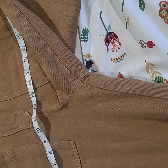 Jungmaven button front jumper jumpsuit coyote L - Picture 9 of 9